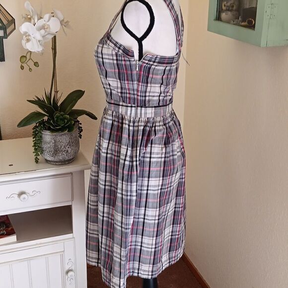 NWT Volcom Plaid Dress - Picture 4 of 12